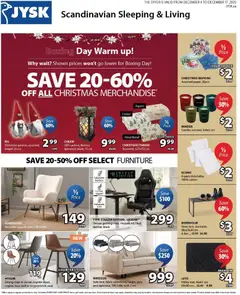 Preview of leaflet Weekly Flyer from shop JYSK is valid from Dec 04, 2025