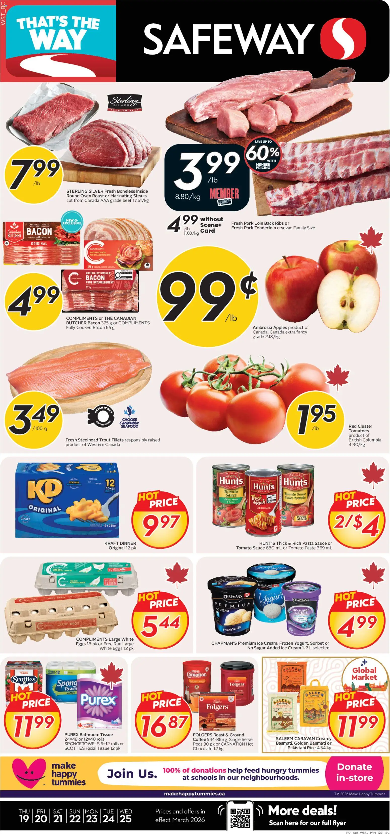 Preview of leaflet Safeway weekly flyer - BC from shop Safeway is valid from Mar 19, 2026