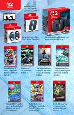 Ad Preview of GameStop Holiday Gift Guide from 11/01/2025 | Page: 8