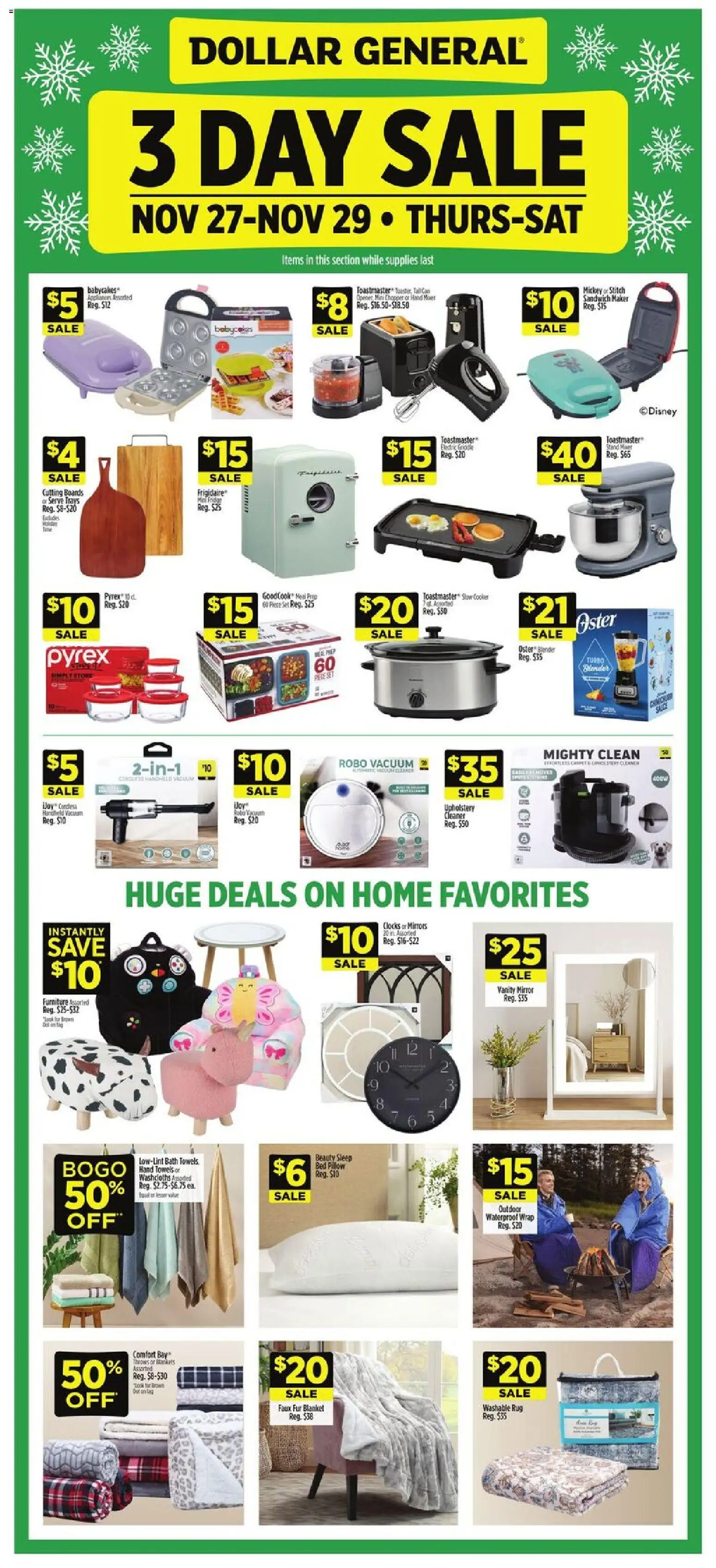 Ad Preview of Dollar General Weekly Ad from 11/23/2025