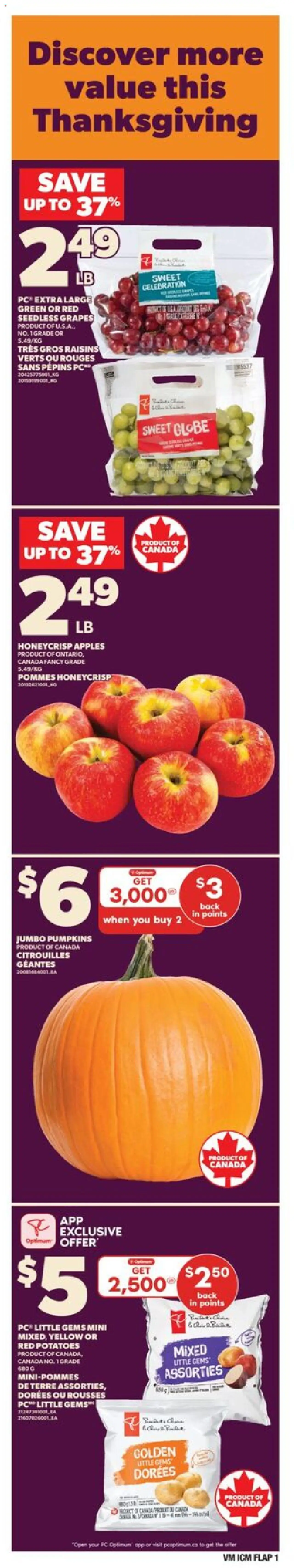 Valu Mart flyer valid from Oct 02, 2025 - page number 1