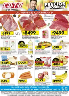 Vista previa del folleto de la tienda Coto válido desde el 22/08/2025 