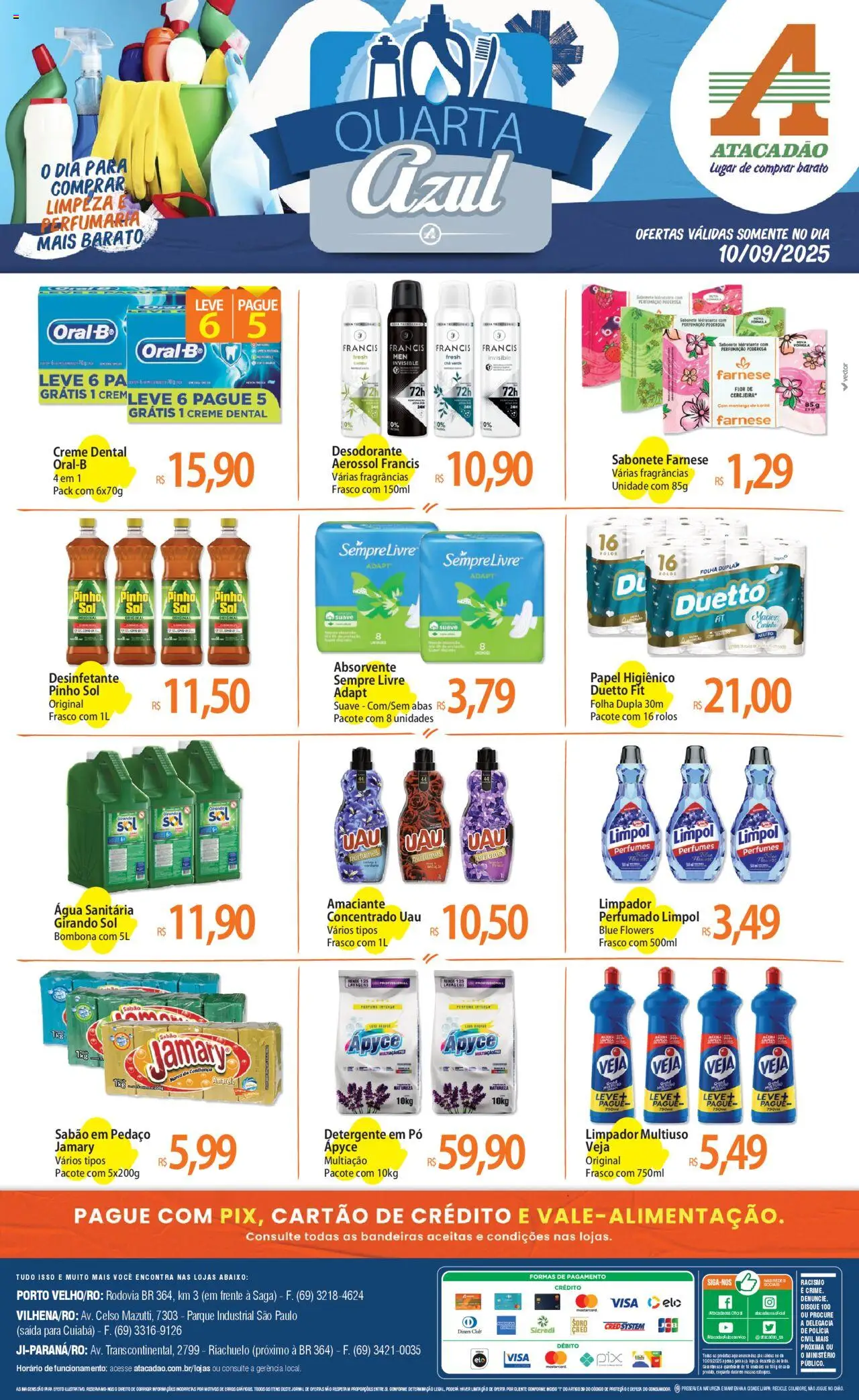 Atacadão folheto "Ofertas - RO" válido a partir de 10/09/2025 - número de página 1