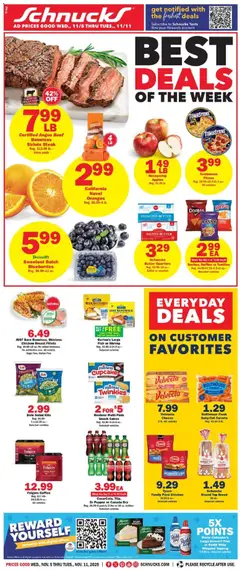 Ad Preview of Schnucks Weekly Ad from 11/05/2025