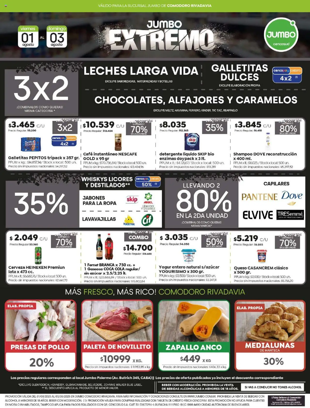 Jumbo Ofertas - Comodoro del 01/08/2025 >> Catálogo