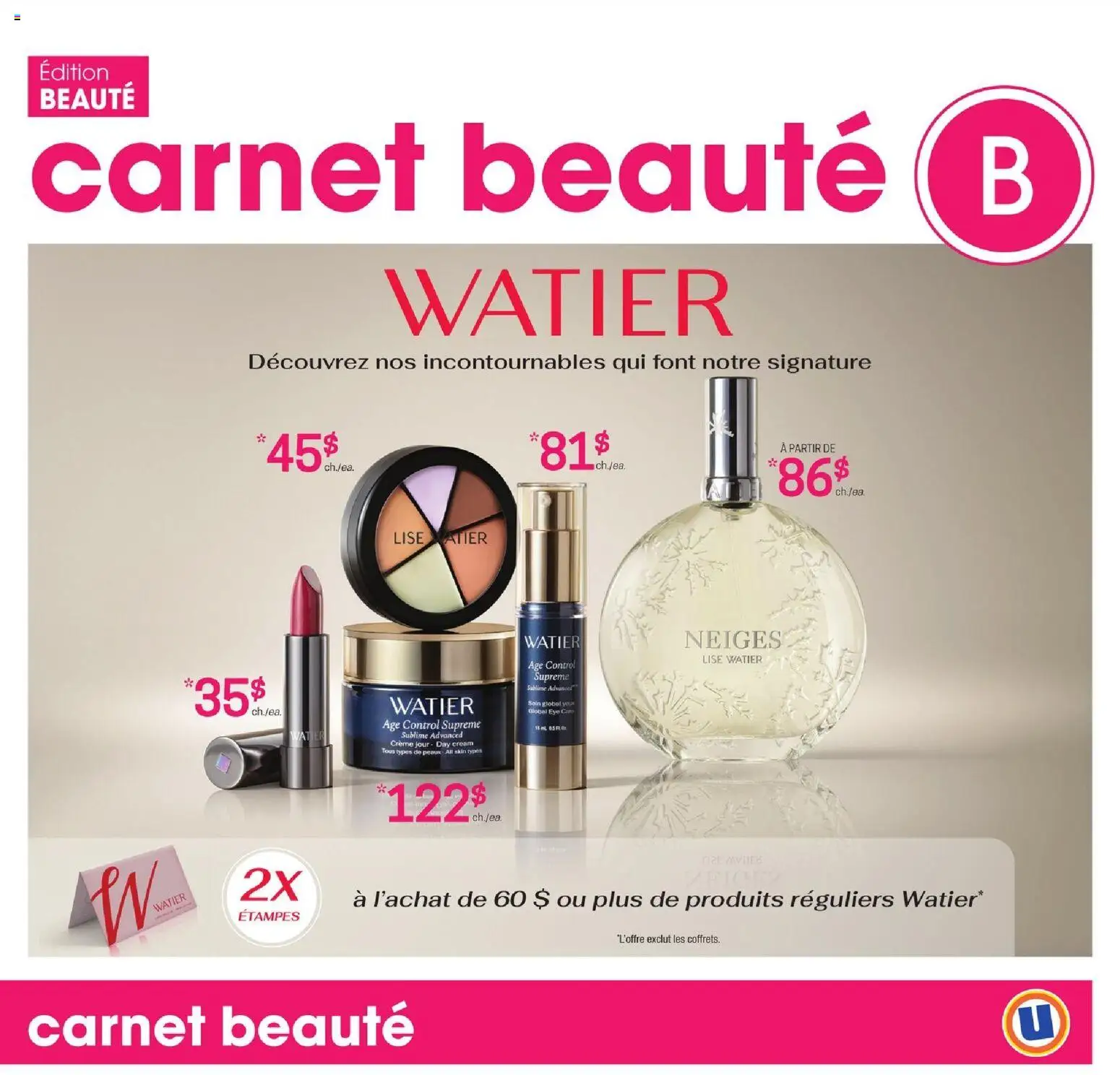 Preview of leaflet Uniprix - Carnet Beauté from shop Uniprix is valid from Apr 02, 2026