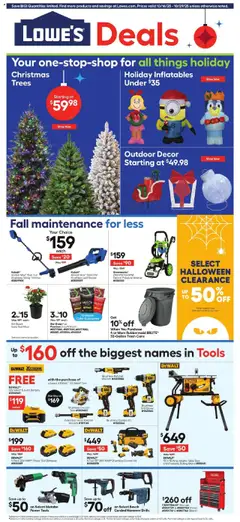 Ad Preview of Lowe's Weekly Ad from 10/16/2025