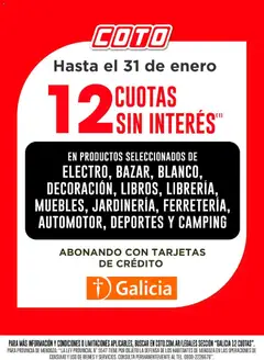 Vista previa del folleto de la tienda Coto válido desde el 05/01/2026 