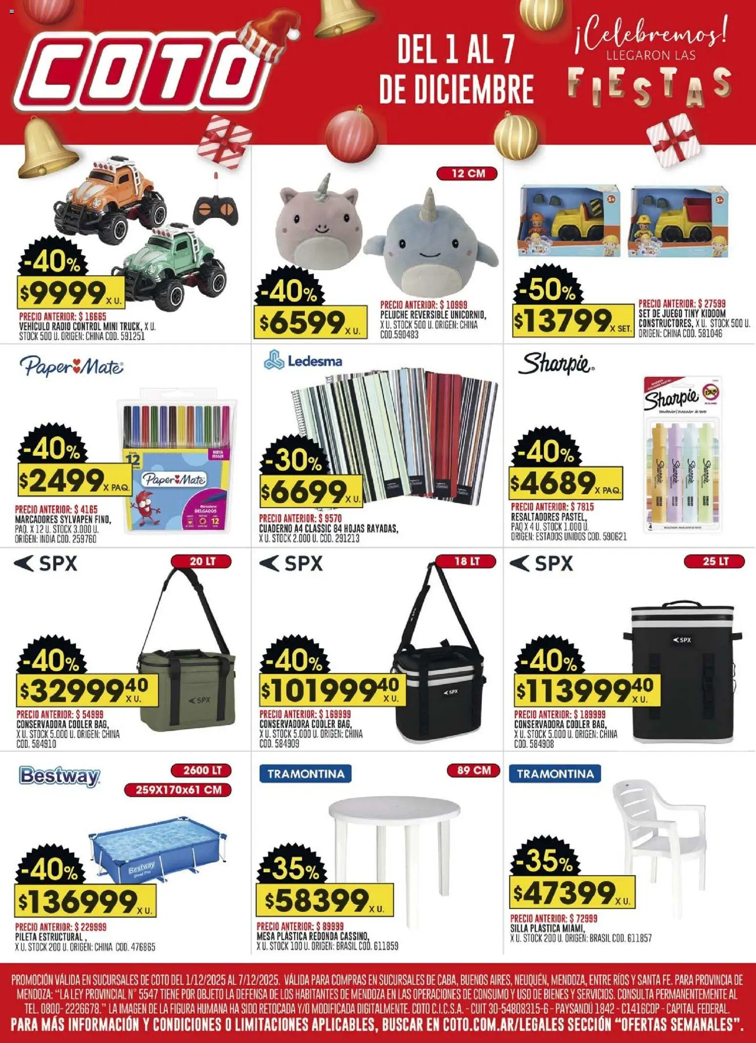 Vista previa del folleto de la tienda Coto válido desde el 01/12/2025 