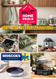 Preview of catalogue Briscoes catalogue from shop Briscoes valid 14 Mar 2026