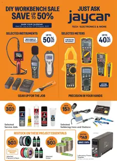 Preview of catalogue Catalogue from shop Jaycar valid 30/07/2025
