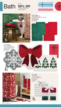 Ad Preview of JCPenney Holiday Home Sale from 12/03/2025 | Page: 29