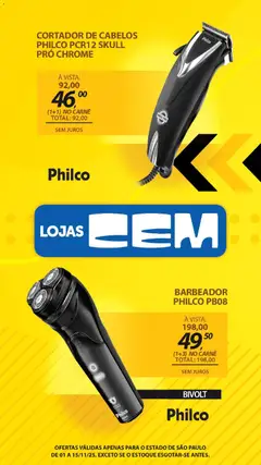 Pré-Visualização do folheto "Ofertas atuais" da loja Lojas Cem válido a partir de 01/11/2025 | Página: 132