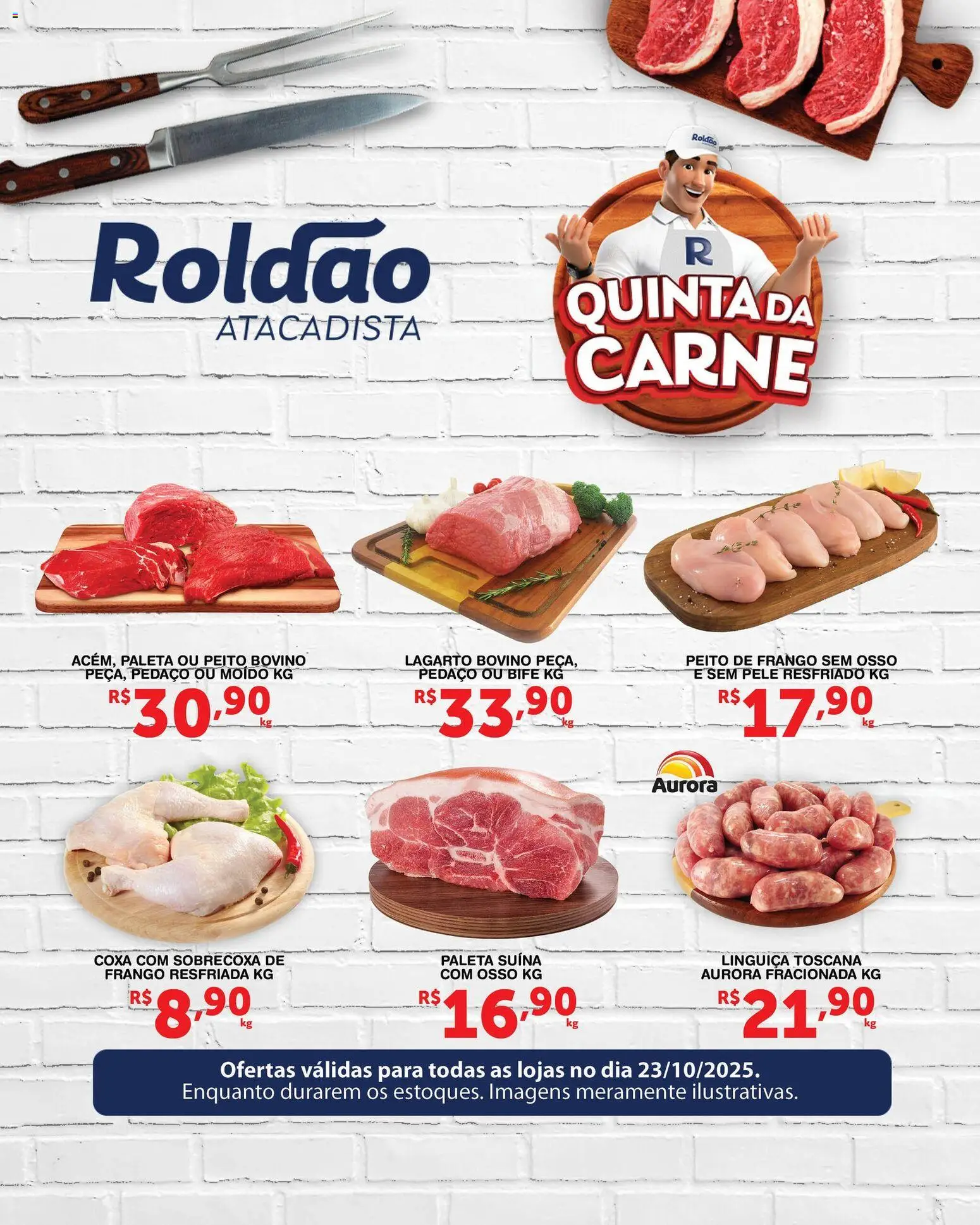 Roldão folheto "Ofertas Quinta da Carne" válido a partir de 23/10/2025 - número de página 1