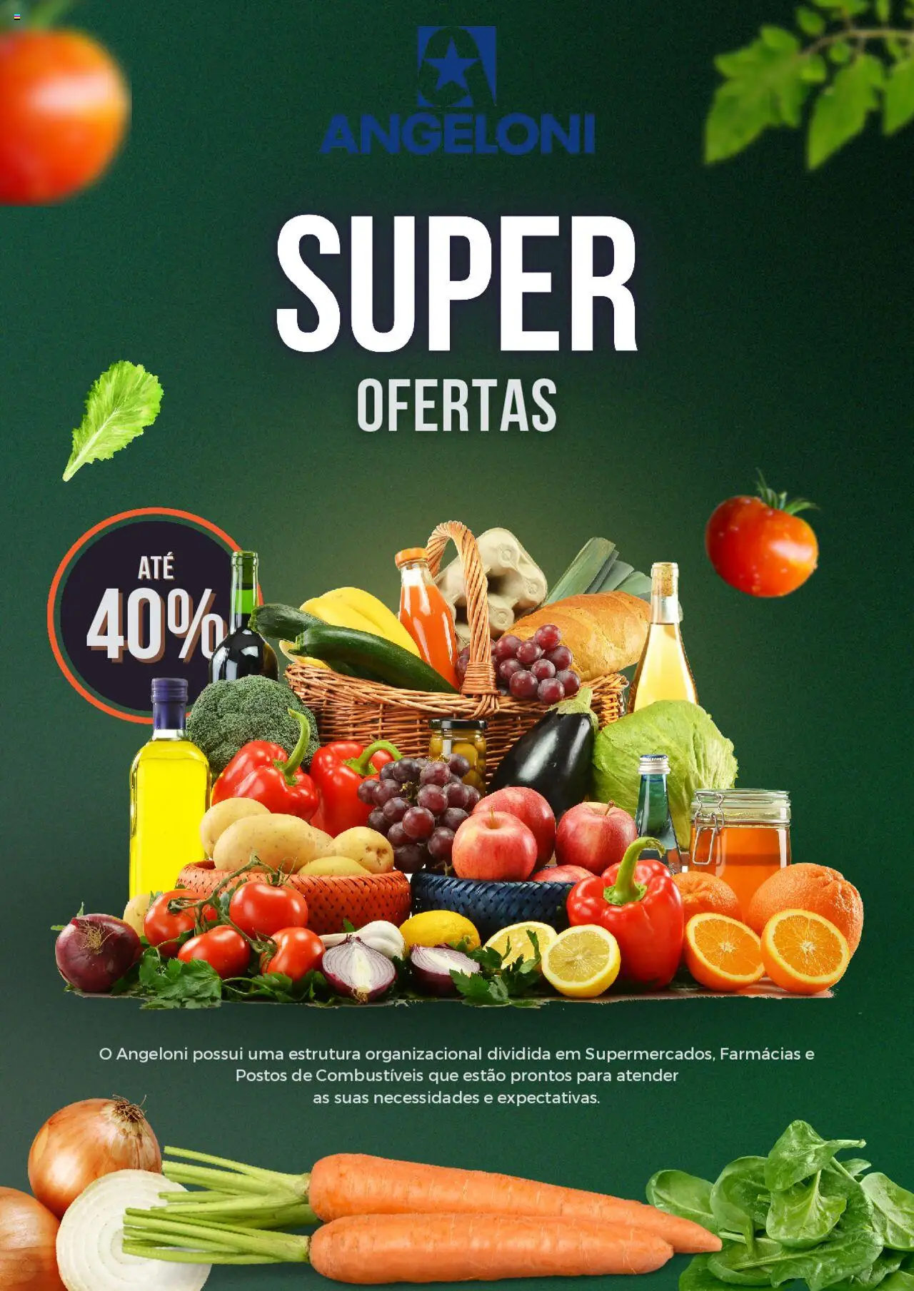 Angeloni folheto "Ofertas da semana" válido a partir de 24/09/2025 - número de página 1