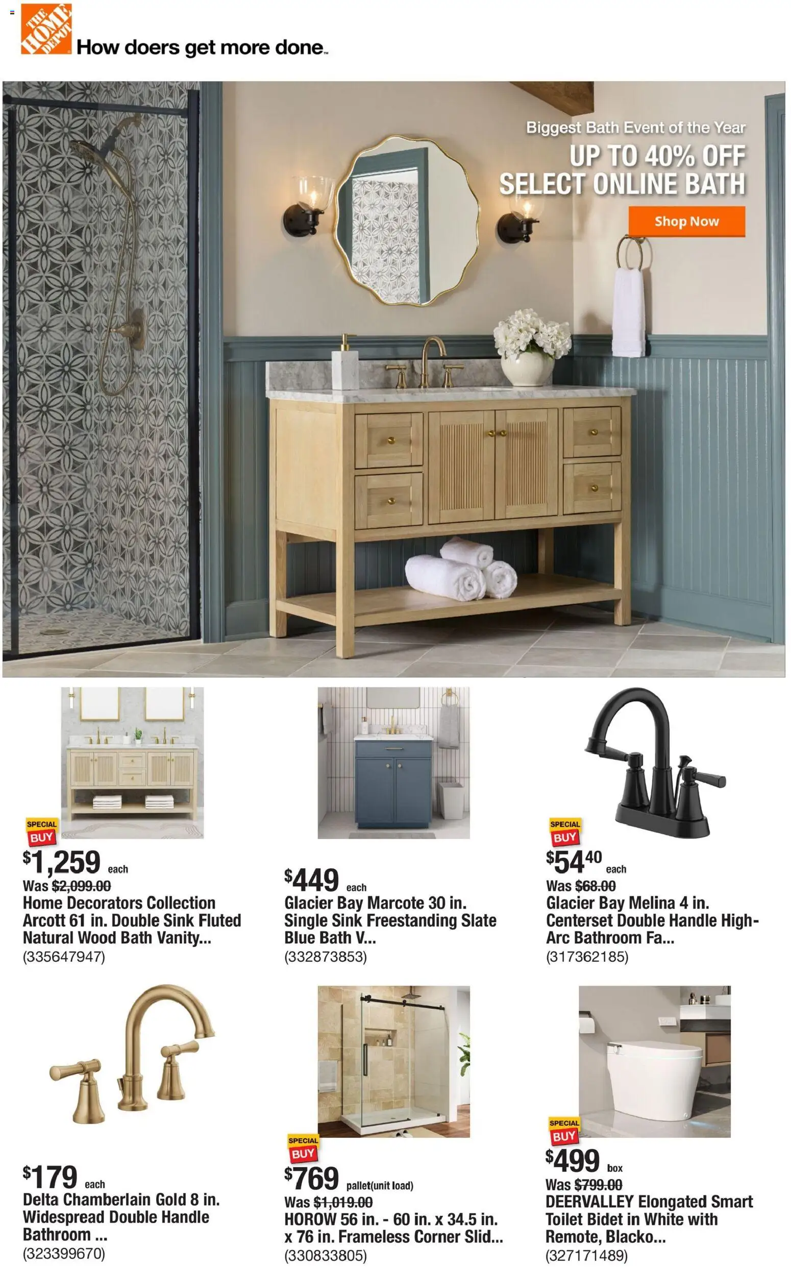 Ad Preview of Home Depot Home Depot Weekly Ad from 03/05/2026