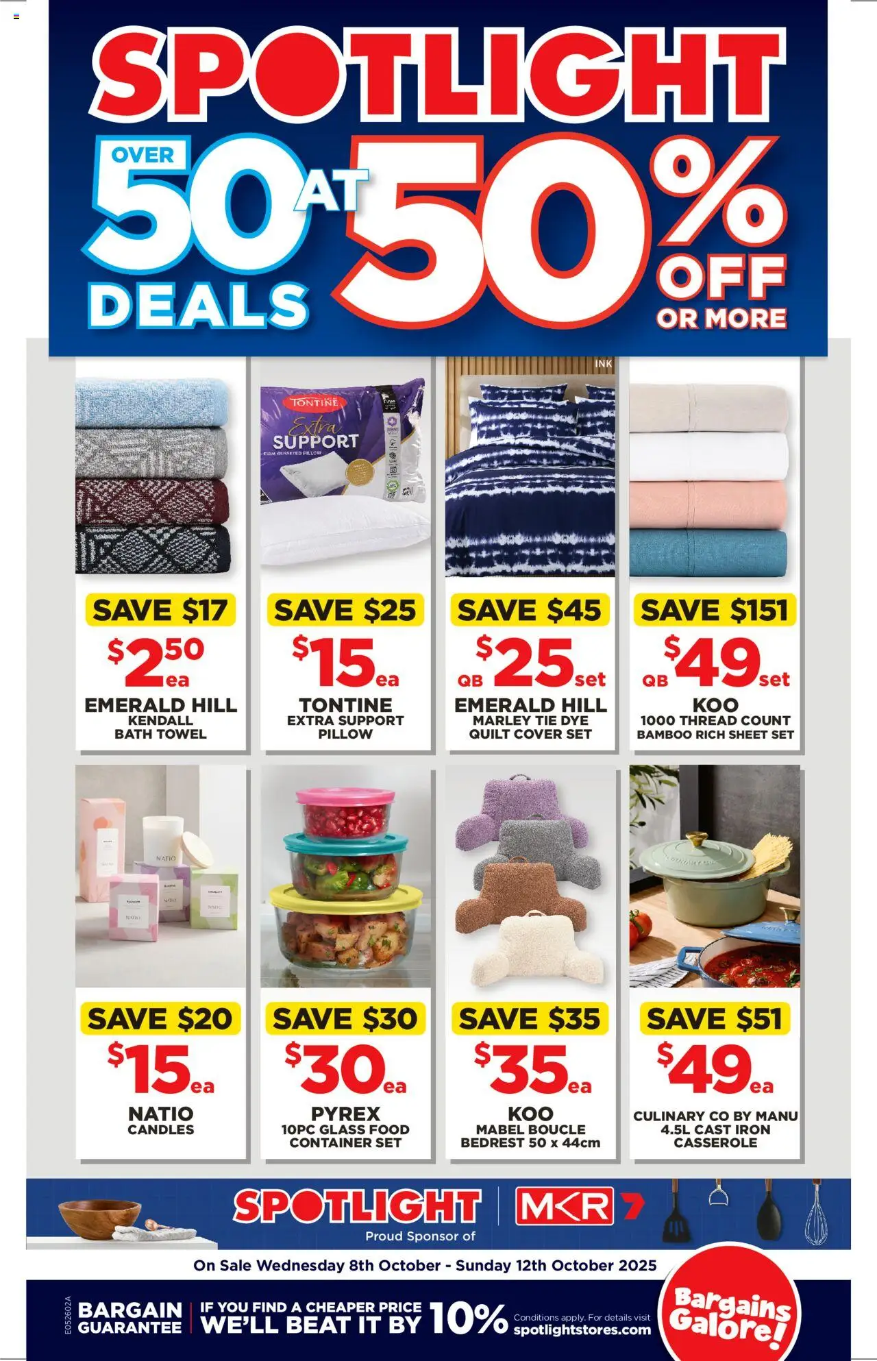 Spotlight catalogue valid from 08/10/2025 - page 1