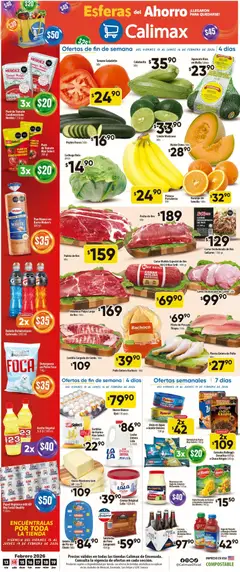 Vista previa las ofertas de la tienda Calimax - Folleto Ensenada desde el 13/02/2026 