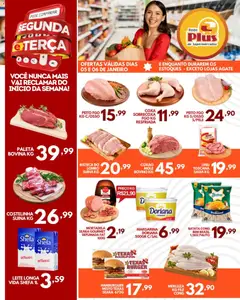 Pré-Visualização do folheto "Ofertas da semana" da loja Rede Plus Supermercados válido a partir de 05/01/2026