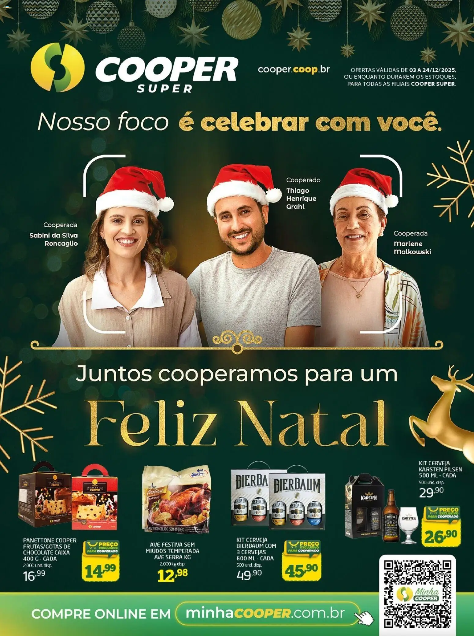 Pré-Visualização do folheto "Ofertas Super Quinzenal" da loja Cooper válido a partir de 03/12/2025
