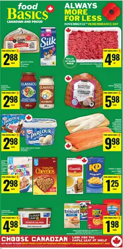 Preview of leaflet Cornwall from shop Food Basics is valid from Nov 06, 2025