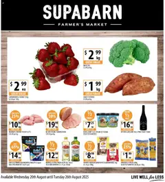 Preview of catalogue Catalogue from shop Supabarn valid 20/08/2025