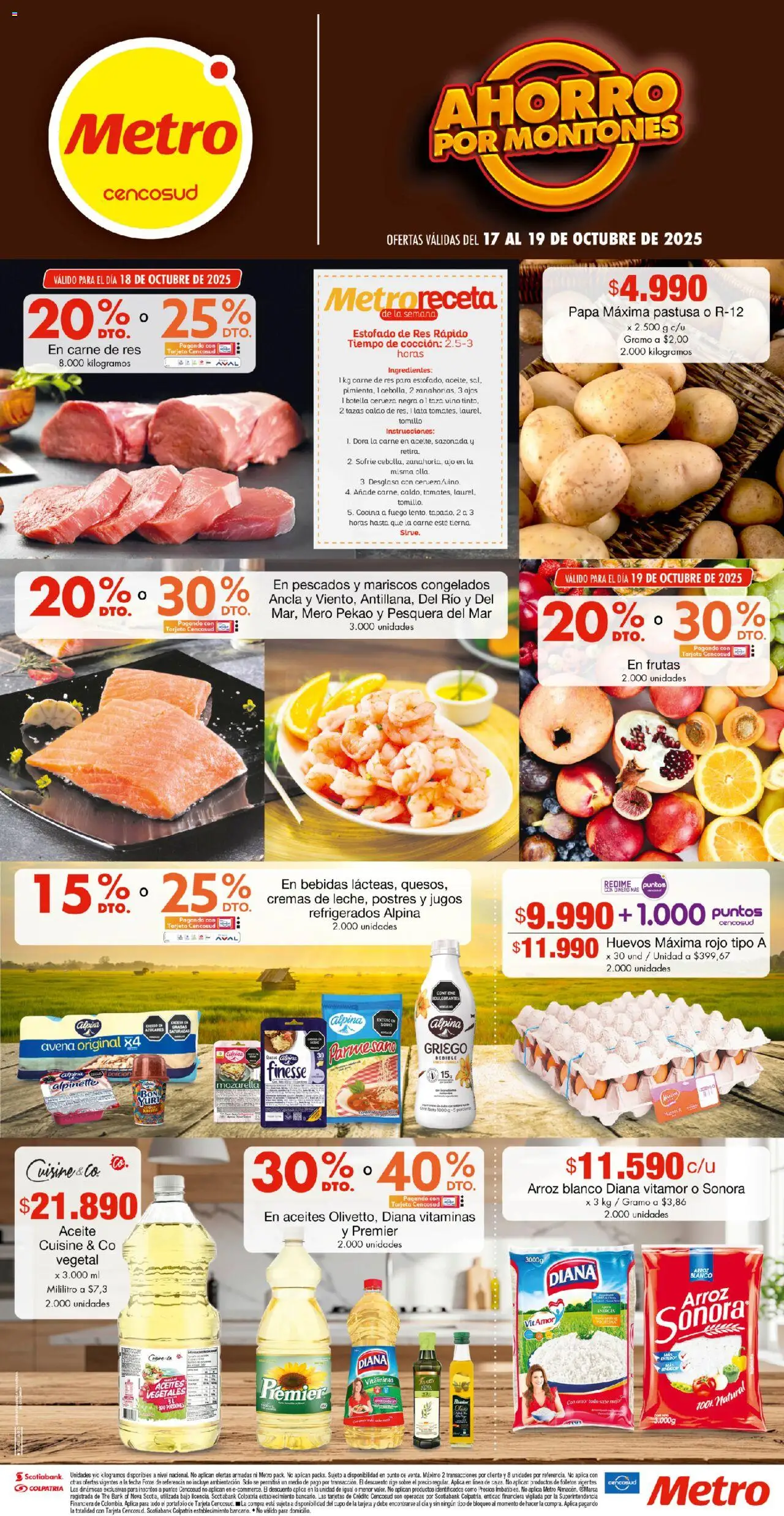 Metro Catálogo: 17/10/2025 - 19/10/2025 > Últimas Ofertas pagina numero 1