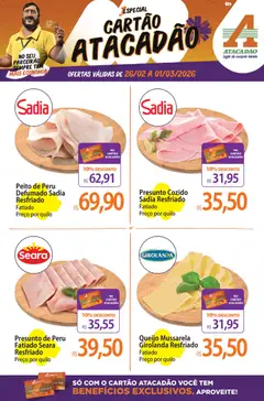 Pré-Visualização do folheto "Ofertas - AL" da loja Atacadão válido a partir de 26/02/2026