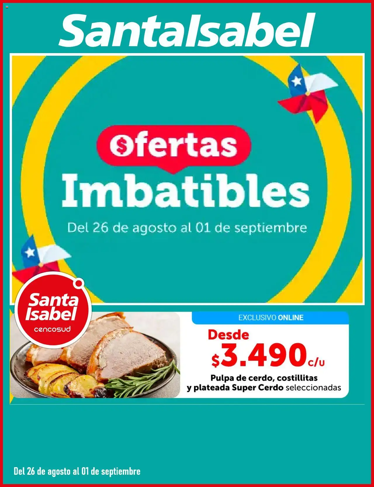 Santa Isabel Ofertas > válido desde 25.08.2025 > número de página 1
