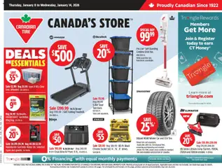 Preview of leaflet Weekly Flyer from shop Canadian Tire is valid from Jan 08, 2026