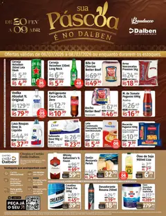 Pré-Visualização do folheto "Supermercado Dalben - Ofertas da semana" da loja Supermercado Dalben válido a partir de 06/03/2026