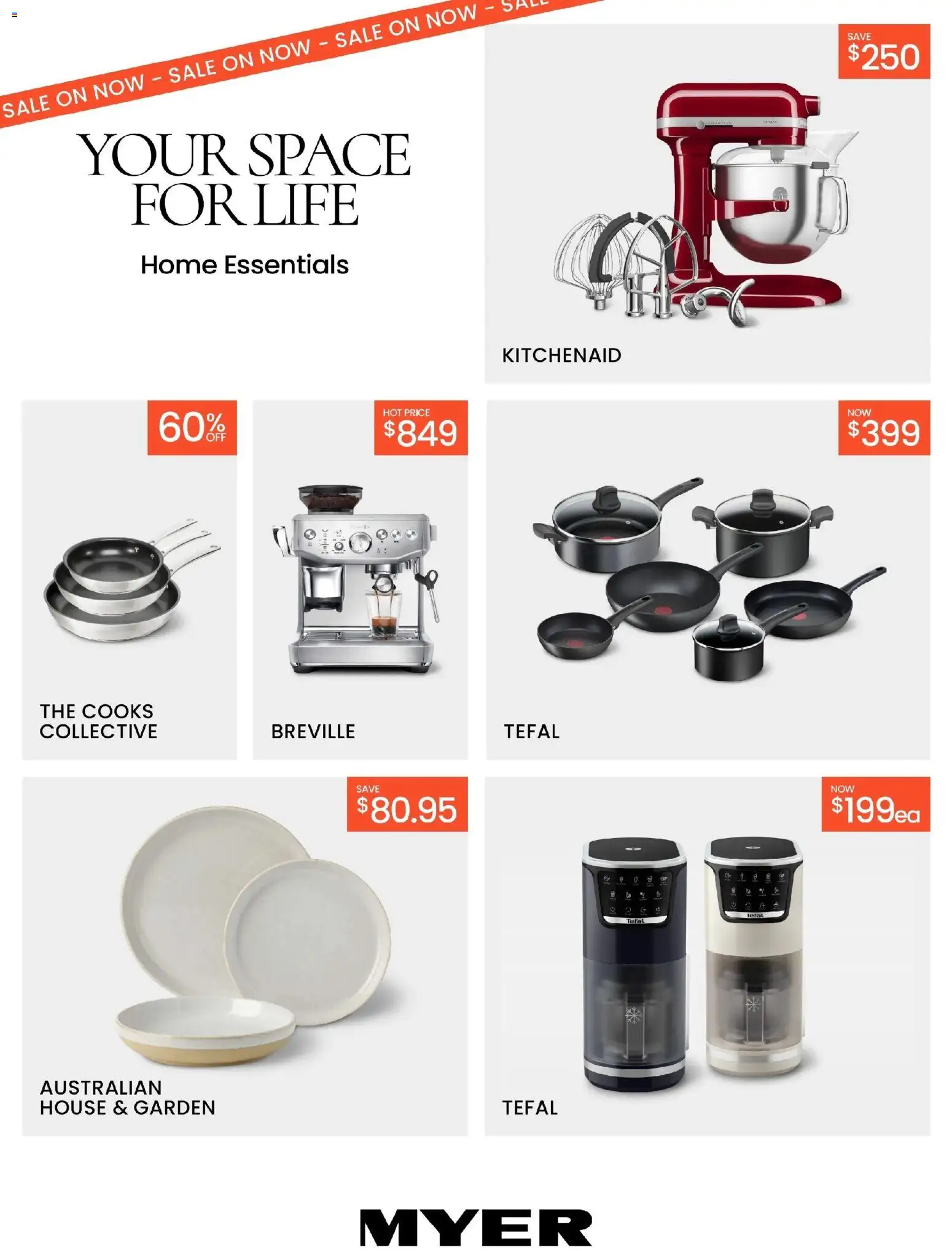 Preview of catalogue Catalogue Home Essentials - Hardgoods from shop Myer valid 10/02/2026
