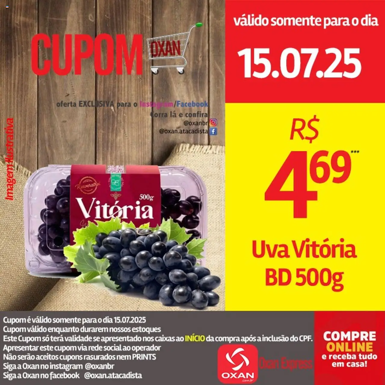 Oxan Atacadista folheto "Ofertas da semana" válido a partir de 15/07/2025 - número de página 1