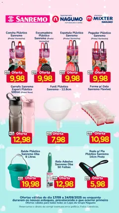 Pré-Visualização do folheto "Ofertas Sanremo" da loja Nagumo válido a partir de 17/09/2025