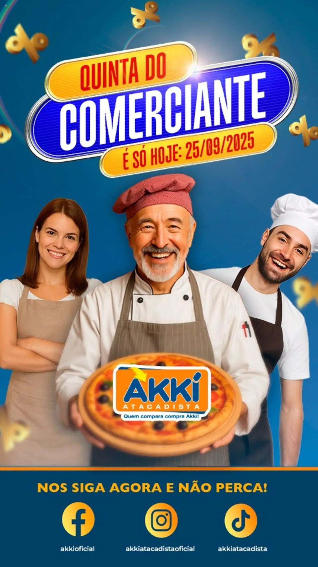Akki Atacadista folheto "Ofertas Quinta do Comerciante" válido a partir de 25/09/2025 - número de página 1