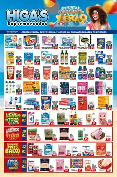 Pré-Visualização do folheto "Ofertas da semana" da loja Higa's Supermercado válido a partir de 07/01/2026