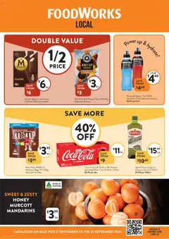 Preview of catalogue Catalogue QLD from shop Foodworks valid 17/09/2025