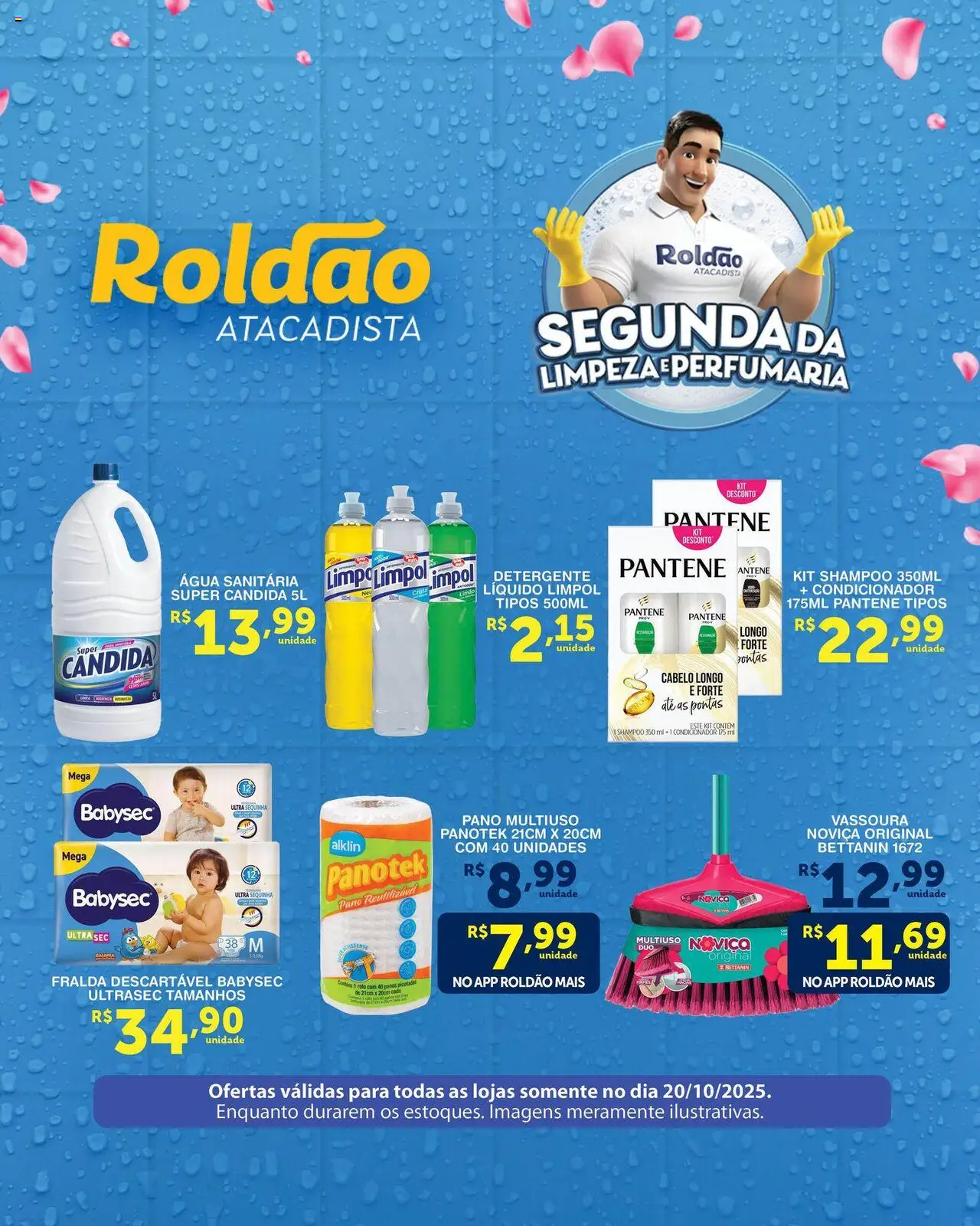 Roldão folheto "Ofertas Segunda da Limpeza e Perfumaria" válido a partir de 20/10/2025 - número de página 1