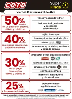 Vista previa del folleto de la tienda Coto válido desde el 10/04/2026 