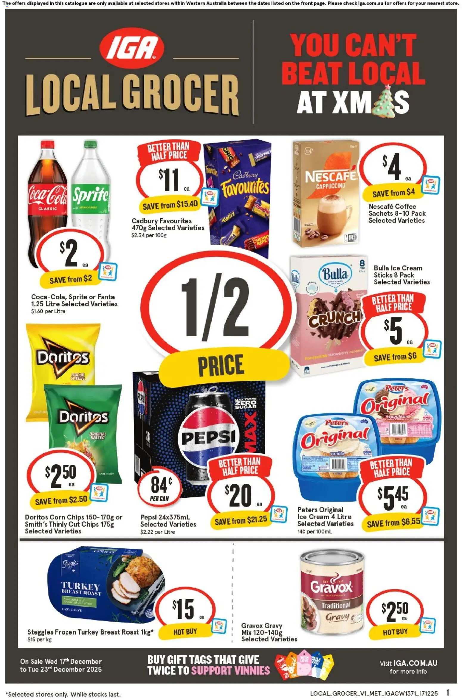 Preview of catalogue Local Grocer WA from shop IGA valid 17/12/2025