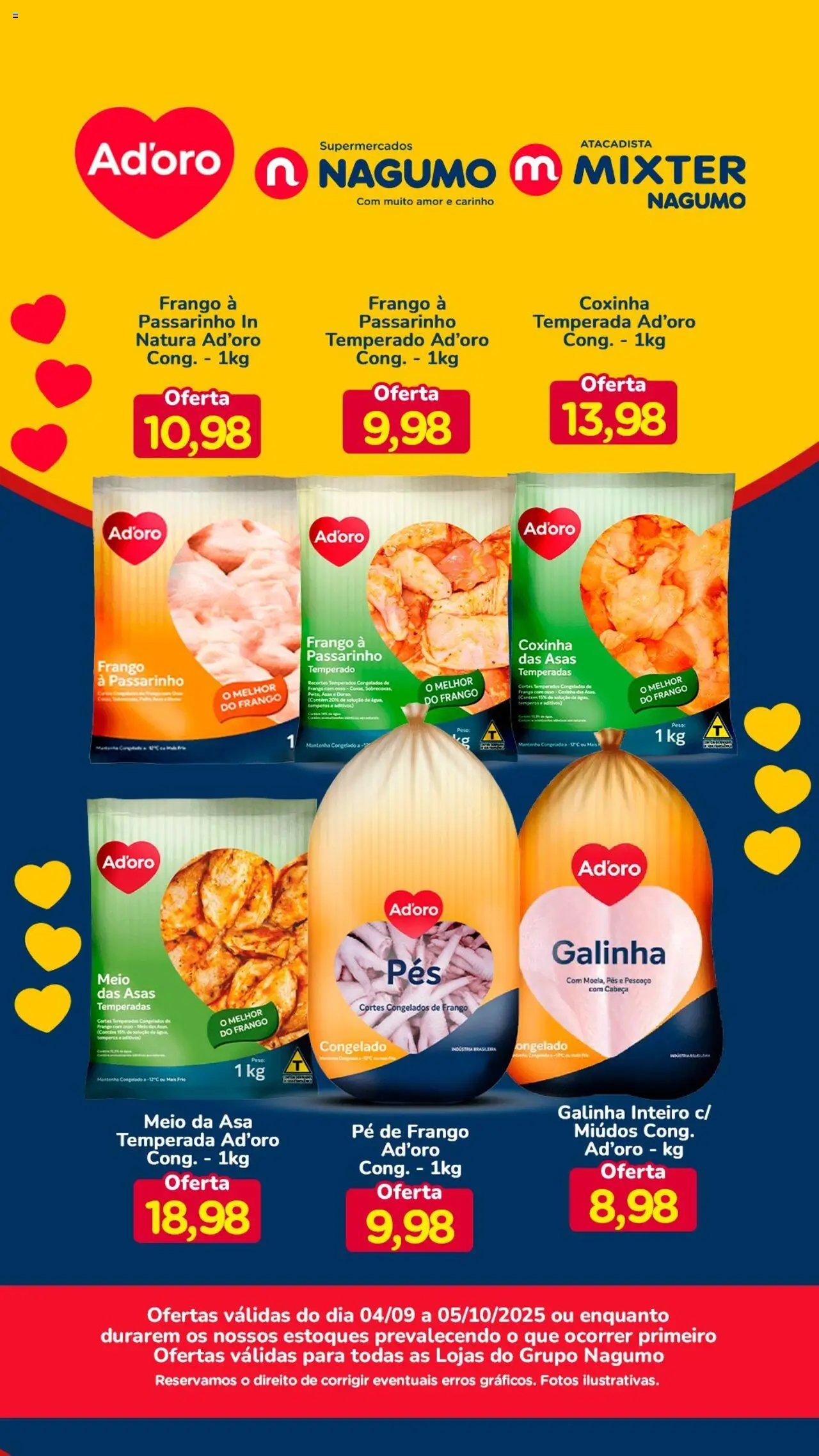 Nagumo folheto "Ofertas Ad'oro" válido a partir de 04/09/2025 - número de página 1
