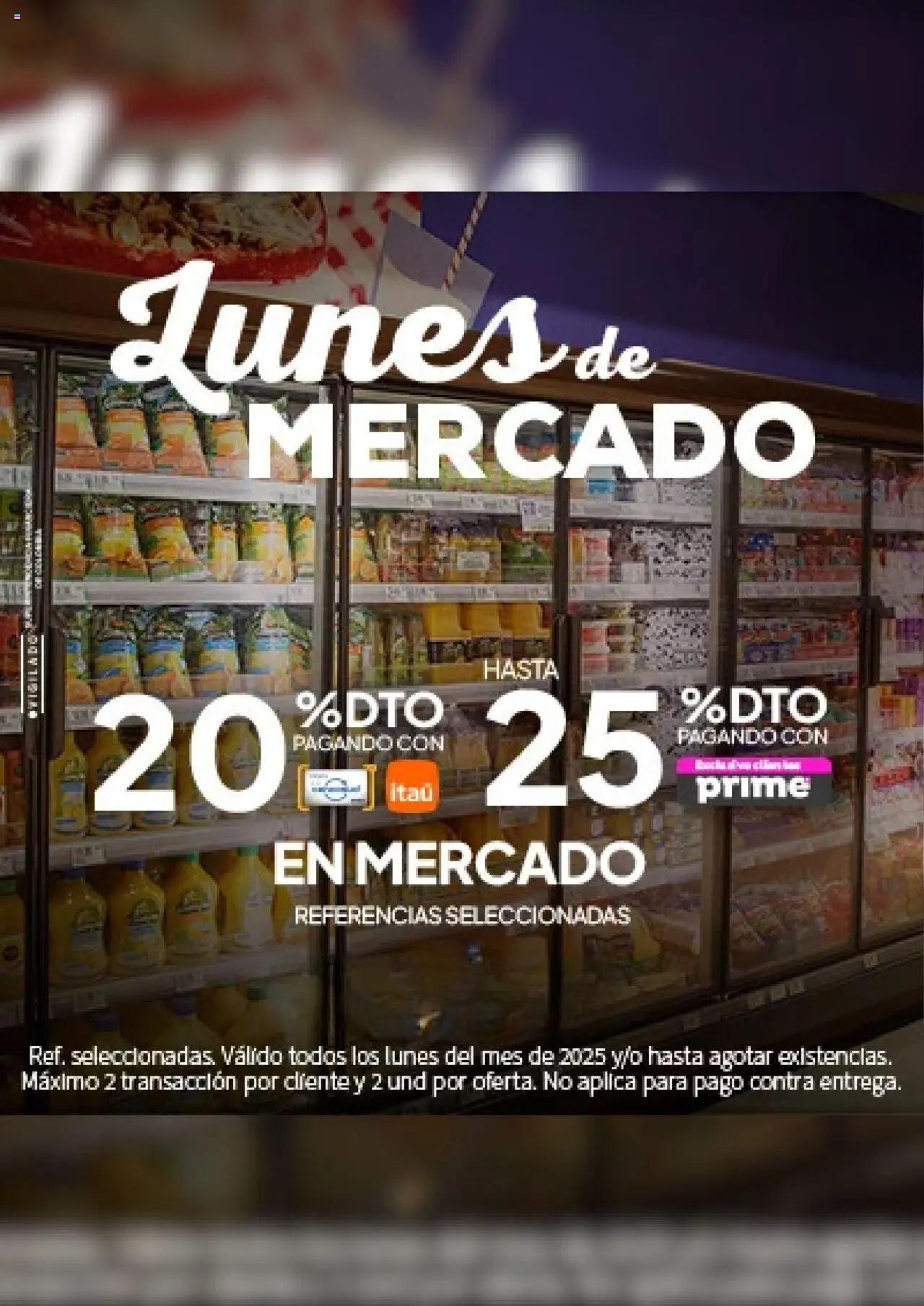  Vista previa del prospecto Ofertas - Lunes de Mercado Jumbo del almacen Jumbo válida del 24/02/2025 al 