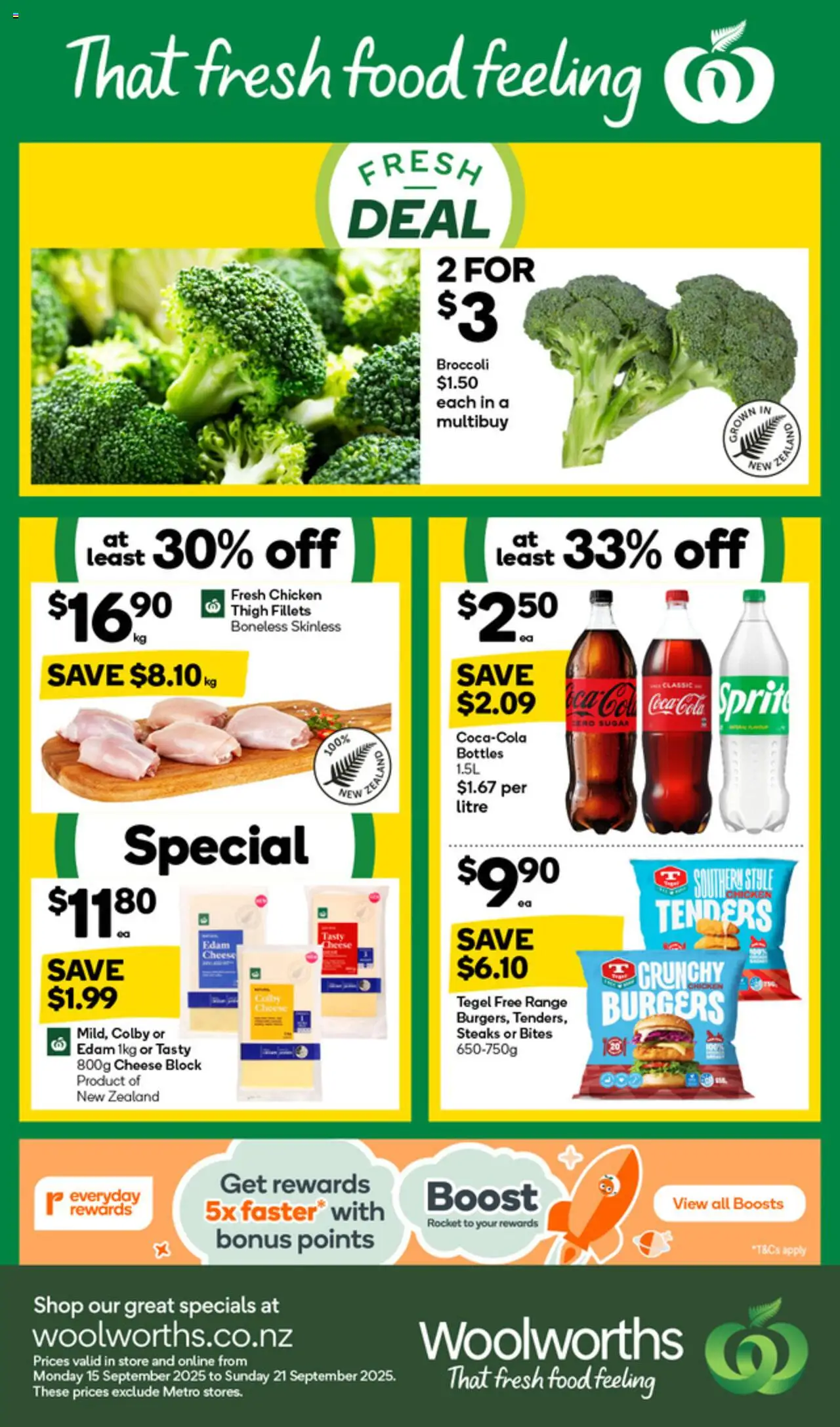 Catalogue Woolworths catalogue valid from 15 Sept 2025 - page 1