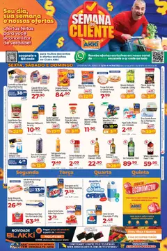 Pré-Visualização do folheto "Ofertas da semana" da loja Akki Atacadista válido a partir de 12/09/2025