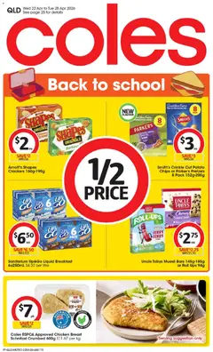 Preview of catalogue Coles catalogue QLD from shop Coles valid 22/04/2026