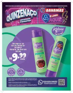 Pré-Visualização do folheto "Ofertas da Quinzena" da loja Bahamas Supermercados válido a partir de 20/10/2025