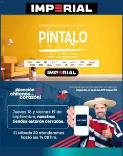 Folleto de la tienda Imperial válido desde el 15.09.2025 