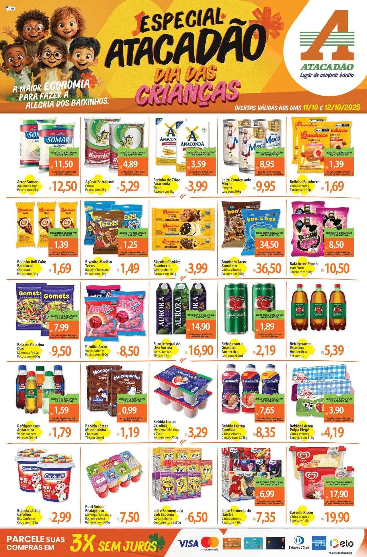 Atacadão folheto "Ofertas - MT" válido a partir de 11/10/2025 - número de página 1