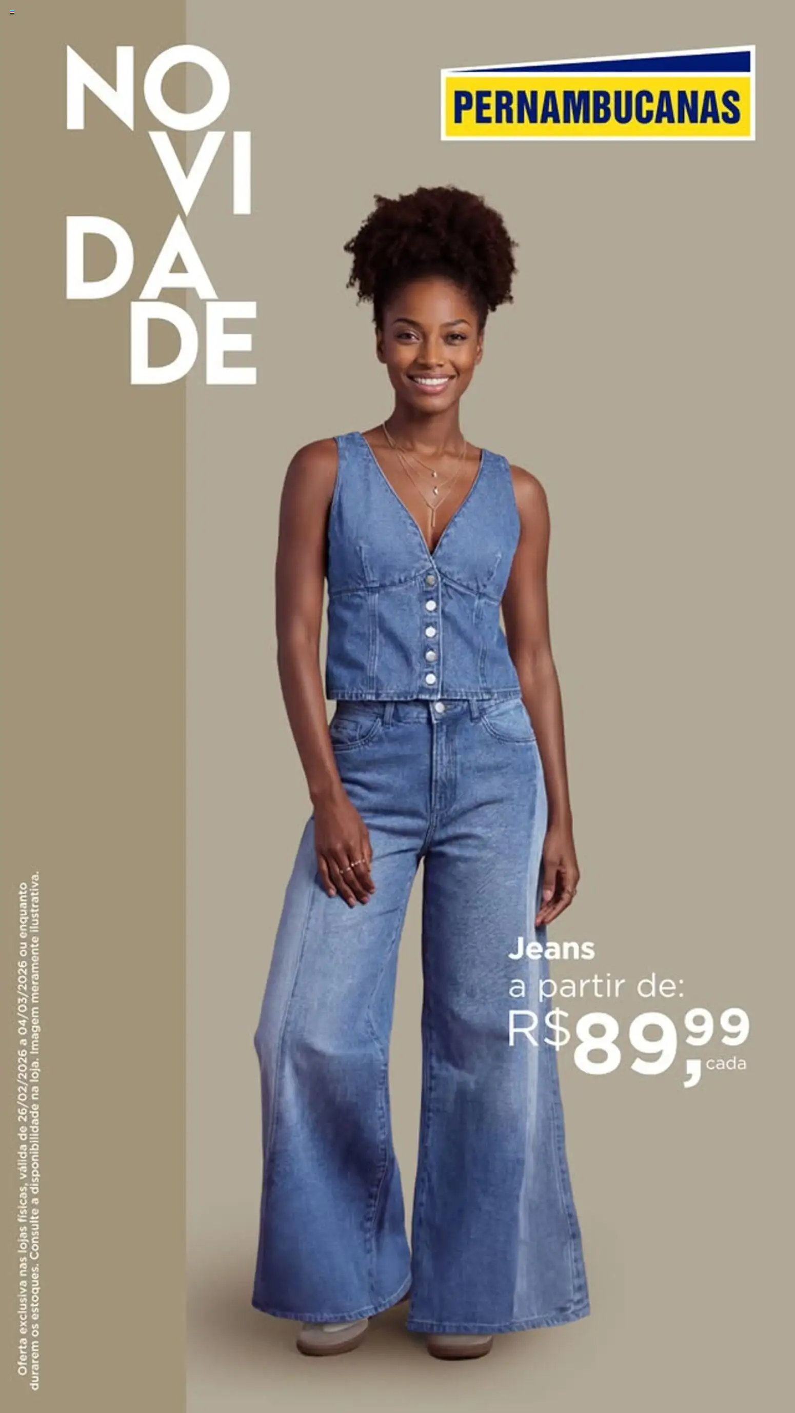 Pré-Visualização do folheto "Pernambucanas - Ofertas atuais" da loja Pernambucanas válido a partir de 26/02/2026