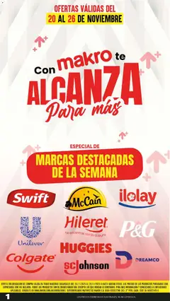 Vista previa del folleto de la tienda Makro válido desde el 20/11/2025 
